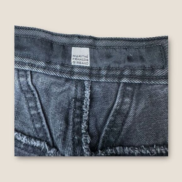 Vintage Y2K Martha Francois Girnaud Cargo Jeans Black - Picture 5 of 7